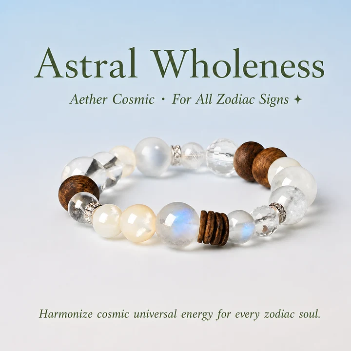 Astral Wholeness natural-stone bracelet